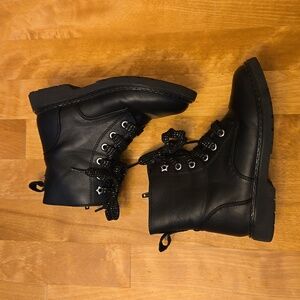 Cute black SO boots size 13 medium